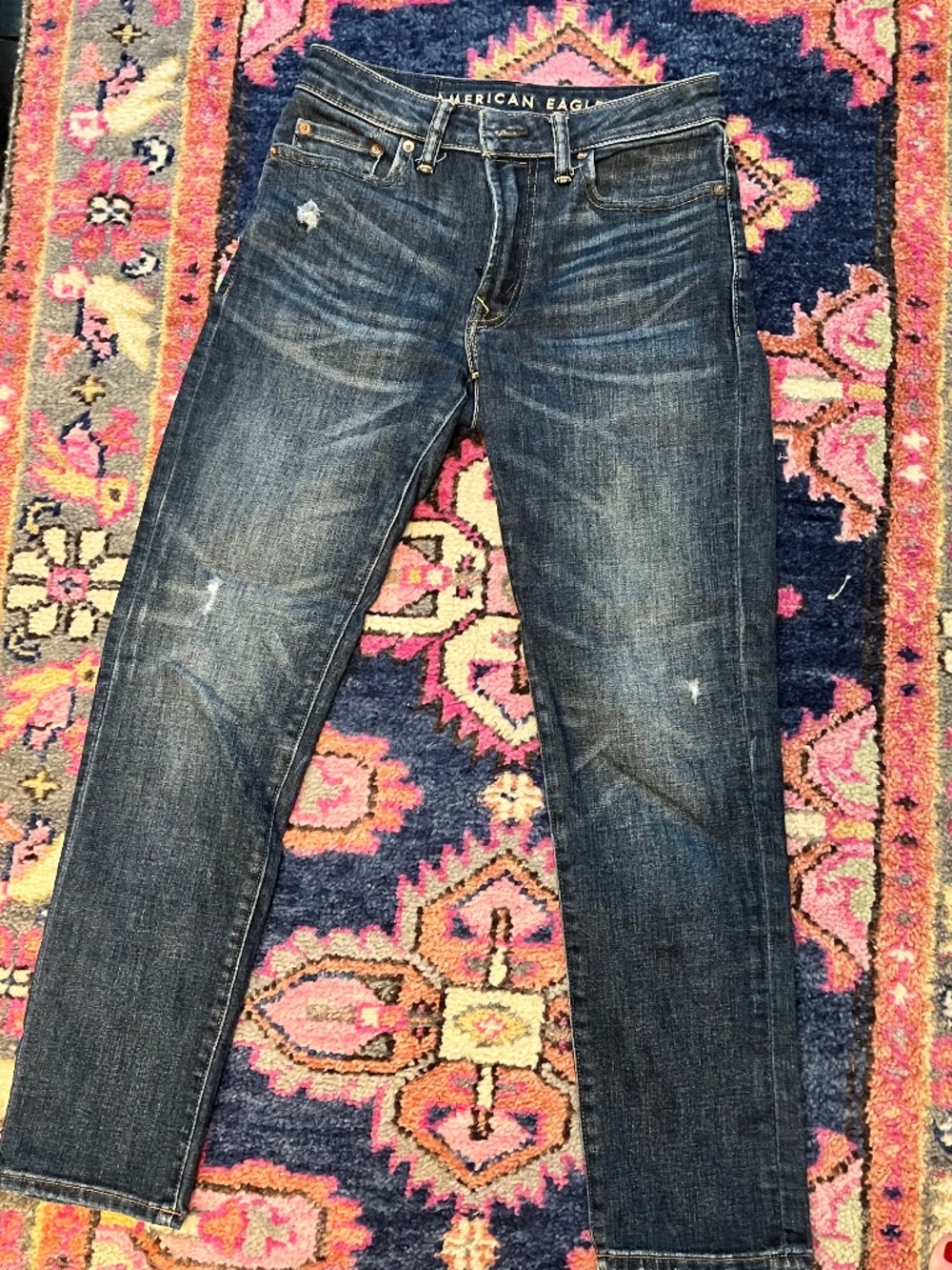 American Eagle Slim Distressed Jeans